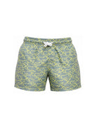 Costume per bambino Paul & Shark Kids verde con stampa squali all-over WUL002LKB03 30715 PAUL & SHARK KIDS 
