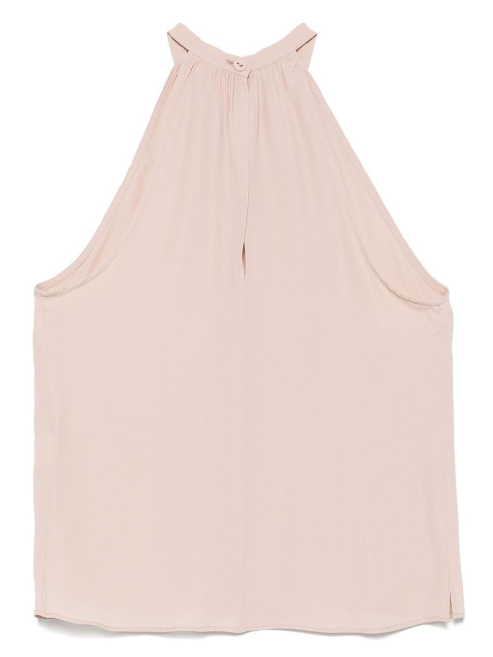 Blusa per donna Merci beige con scollo all'americana T149 SAND MERCI 