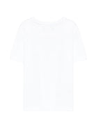 T-shirt per bambino Boss Kidswear bianco con logo sul davanti J52989 10P BOSS KIDS 