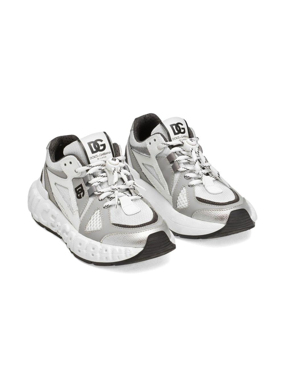 Sneakers per bambini Dolce & Gabbana Kids multicolore con dettaglio logo DA5290 AW521 8B849 DOLCE & GABBANA KIDS 