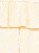 Set due pezzi per bambina La stupenderia gialli con dettaglio floreale 2CJCT74 X09 LA STUPENDERIA KIDS 