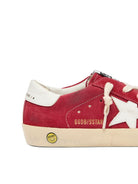Sneakers Superstar per bambini Golden Goose Kids rosse con lacci F00101F008031 40375 GOLDEN GOOSE KIDS 