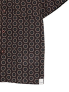 Camicia per bambino Paolo Pecora Kids marrone a fantasia PP4289 EBANO PAOLO PECORA KIDS 