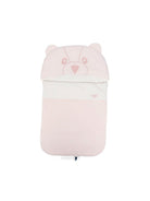 Sacco a pelo per neonata Fendi Kids rosa con motivo orsetto BUJ324 ST8 F0C11 FENDI KIDS 