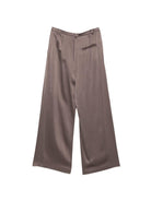Pantaloni per donna Alysi marroni con tasca posteriore 116162 P6221 FA ALYSI 