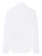 Camicia per bambino Balmain Kids bianca con logo ricamato BX5P00 P0536 100BC BALMAIN KIDS 