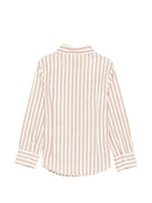 Camicia per bambino Fay Kids beige con righe verticali FY5P30 Z3691 101BR FAY KIDS 