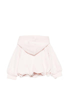 Felpa per neonata Emporio Armani Kids rosa con chiusura con zip EG000909 AF16133 UA205 EMPORIO ARMANI KIDS 