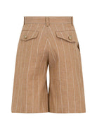 Bermuda per bambino Eleventy Kids marrone con motivo a righe EY6P09 I0319 116 ELEVENTY KIDS 