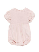 Tutina Eledor per neonata Donsje rosa con corpetto arricciato 3045600 00122 DONSJE KIDS 