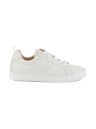 Sneakers per bambina Chloé Kids traforate bianche in pelle C20698 117 CHLOE' KIDS 