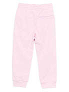 Pantaloni sportivi per bambina Givenchy Kids rosa con logo ricamato H30922 46N GIVENCHY KIDS 