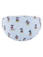 Costume da bagno per bambino MC2 Saint Barth Kids azzurro a righe stampato BIL0001 03001H MC2 ST. BARTH KIDS 