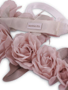 Coroncina per bambina Monnalisa rosa con decorazioni floreali 79G006 7739 0191 MONNALISA 