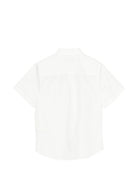 Camicia per bambino Fendi Kids bianca a maniche corte JMC207 AEXZ F0TU9 FENDI KIDS 