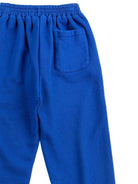 Pantaloni per bambino Bobo Choses blu con logo sul davanti B126AC086 401 BOBO CHOSES KIDS 
