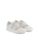 Sneakers per bambina Givenchy Kids bianco con ricamo con logo H30673 184 GIVENCHY KIDS 