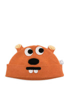 Cappello per neonati Stella McCartney Kids arancione lavorato a maglia con dettagli sulle orecchie TX0517 Z1528 344 STELLA McCARTNEY KIDS 