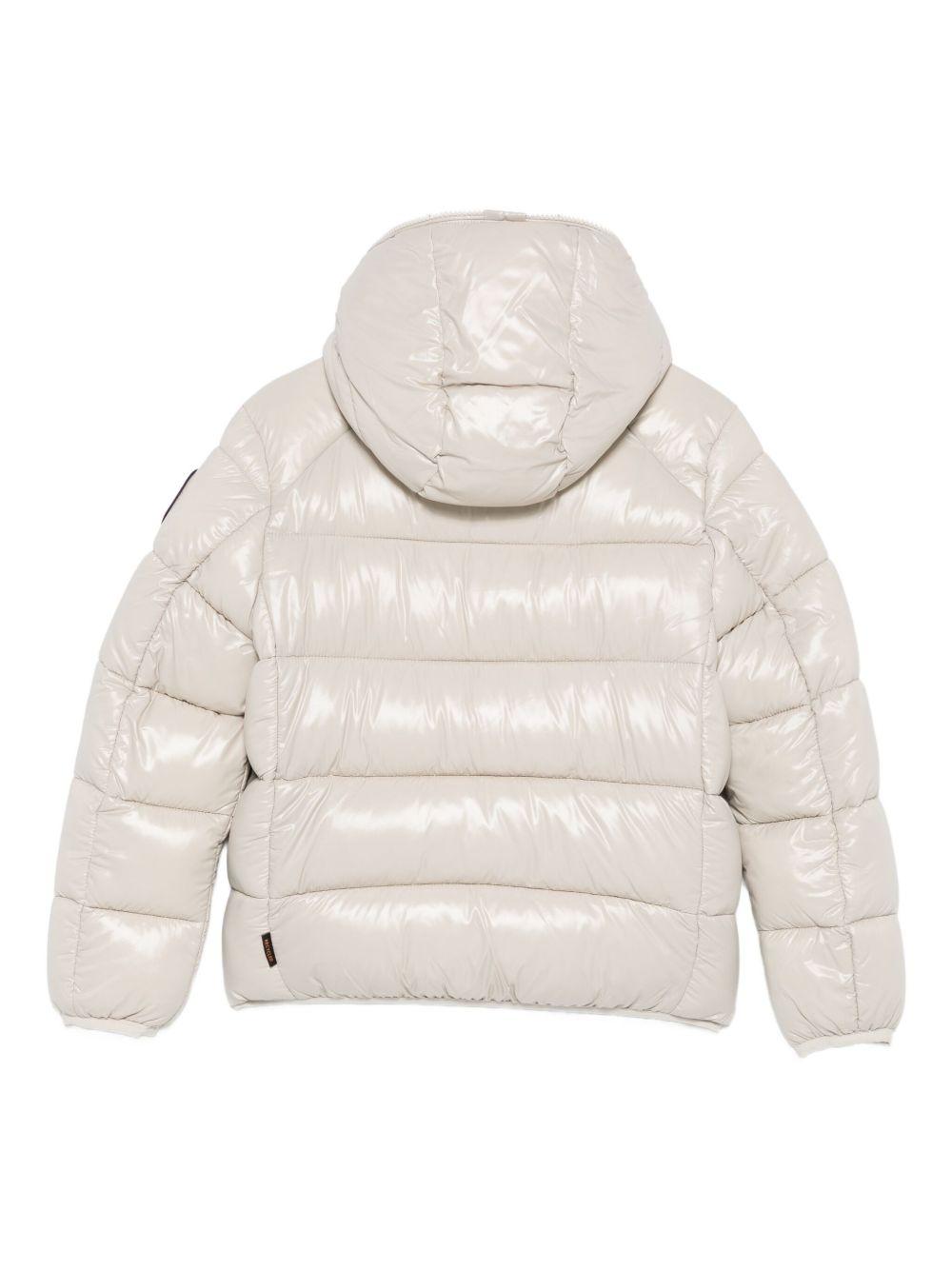 Giacca trapuntata per bambino Save The Duck Kids beige con cappuccio J31280B LOVE21 40019 SAVE THE DUCK KIDS 