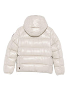 Giacca trapuntata per bambino Save The Duck Kids beige con cappuccio J31280B LOVE21 40019 SAVE THE DUCK KIDS 