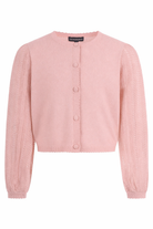 Maglione per bambina Emporio Armani Kids rosa con dettagli ricamati EG000777 AF22791 U4013 EMPORIO ARMANI KIDS 