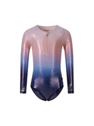 Costume per bambina Molo Kids blu a maniche lunghe 8S26P517 5206 MOLO 