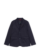 Blazer per bambino Fay Kids blu con tasche anteriori con patta FY2Q04 G0019 620 FAY KIDS 