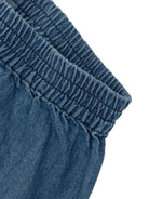 Pantaloni per neonata Fendi Kids in denim con elastico in vita BUF253 ATRF F0QG0 FENDI KIDS 