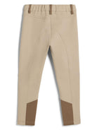 Leggings per bambina Brunello Cucinelli Kids beige con applicazione B0R24P224 C8539 BRUNELLO CUCINELLI KIDS 