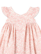 Abito per bambina Bonpoint rosa con stampa floreale S06GDRW00024 524C BONPOINT KIDS 