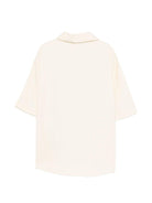 Camicia per bambino Paolo Pecora Kids beige con colletto classico PP4301 SABBIA PAOLO PECORA KIDS 