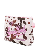 Pochette Aline MC2 Saint Barth animalier con stampa logo sul davanti ALI0021 00274L MC2 ST. BARTH KIDS 