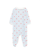 Tutina per neonati Petit Bateau Kids azzurra con design a righe A0G9U 01 PETIT BATEAU KIDS 