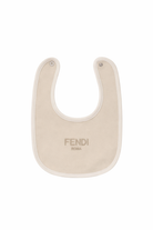 Set tre pezzi per neonata Fendi Kids beige con logo Fendi BUK154 ST8 F19J5 FENDI KIDS 