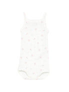 Set tre body per neonata Petit Bateau multicolore con finiture e stampa floreale A0FRW 00 PETIT BATEAU KIDS 
