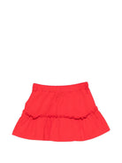 Gonna per neonata Moschino Kids rosso con stampa orsetto MDJ01OLAA02 50109 MOSCHINO KIDS 