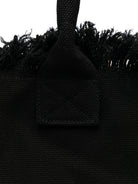 Borsa Vanity MC2 Saint Barth nera con logo impreziosito da strass sul davanti VANI001 02563L MC2 ST. BARTH KIDS 