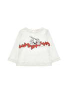 T-shirt per neonata Monnalisa Kids x Dinsey bianca con stampa dalmata 39H613 8002 0001 MONNALISA KIDS 
