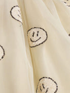 Abito Cyrusila per bambina Molo beige con decorazione in paillettes 2S26E131 8894 MOLO KIDS 