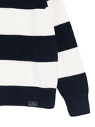 Maglione per bambino Paul & Shark Junior multicolore con design a righe WUW001LHE85 86611 PAUL & SHARK KIDS 