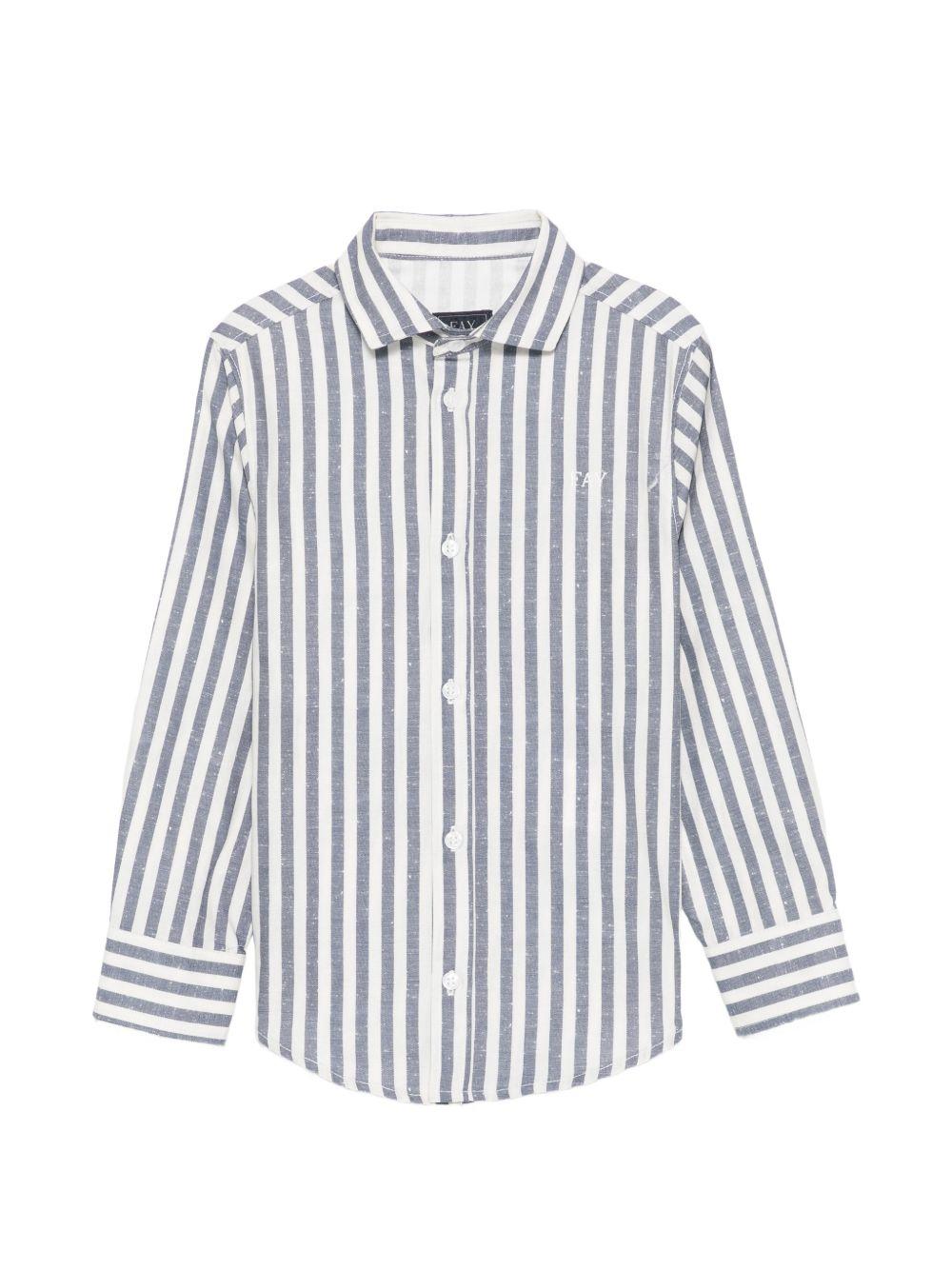 Camicia per bambino Fay Kids multicolore a maniche lunghe FY5P30 Z3691 101BL FAY KIDS 