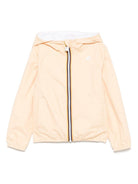 Giacca reversibile per bambini K-Way Kids P. Lily Plus pesca con bordo a contrasto K61313W B1K K-WAY KIDS 