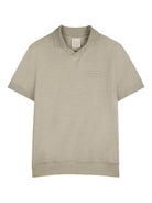 T-shirt per bambino Givenchy Kids grigio perla con scollo a V H31126 192 GIVENCHY KIDS 