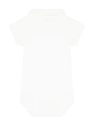 Tutina per neonati Petit Bateau bianca con colletto A09ZH 01 PETIT BATEAU KIDS 