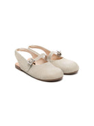 Ballerine per bambina BabyWalker Mary Jane beige con cinturino PB4819 PLATINUM BABYWALKER KIDS 