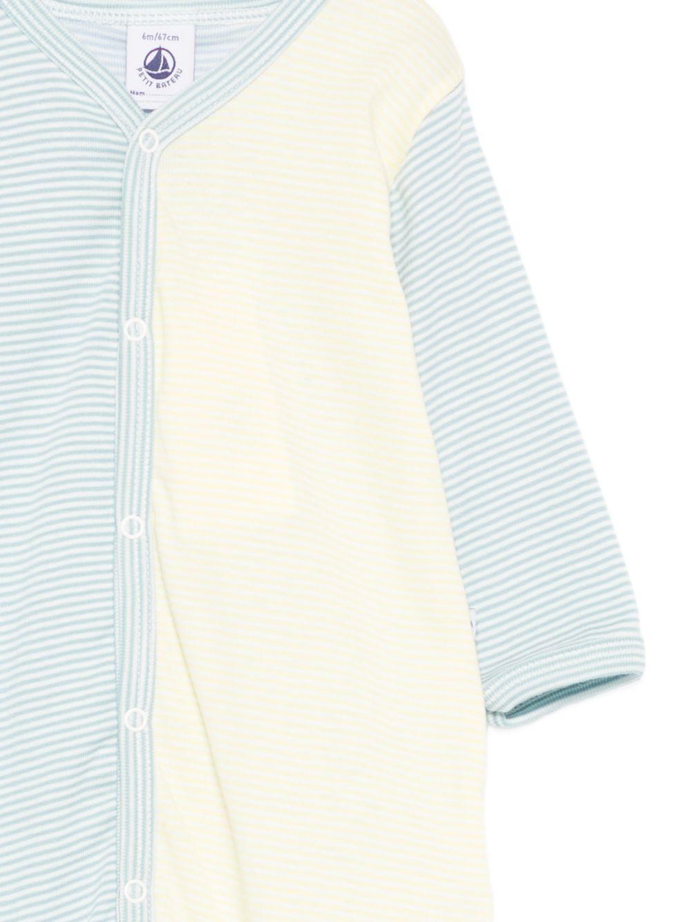 Pigiama per neonato Petit Bateau multicolore a maniche lunghe A0FAY 01 PETIT BATEAU 