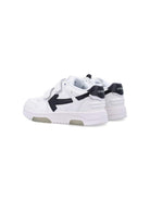 Sneakers per bambini Off-White Kids Out Of Office bianche con motivo Arrows OBIA008C99LEA002 0110 OFF WHITE KIDS 