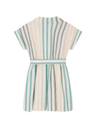 Abito per bambina Bonpoint multicolore a righe con cintura S06GDRW00039 280 BONPOINT KIDS 