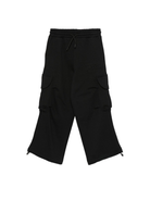 Pantaloni cargo per bambino MSGM Kids neri con coulisse F5MSJUFP025 110 MSGM KIDS 