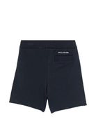 Shorts per bambino Paul & Shark Junior blu scuro con coulisse WUQ004LDA60 42370 PAUL & SHARK KIDS 